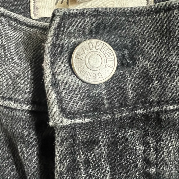 MADEWELL Black The Perfect Vintage Jean Denim Jeans High Rise Retro Stretch 26 - Picture 3 of 9